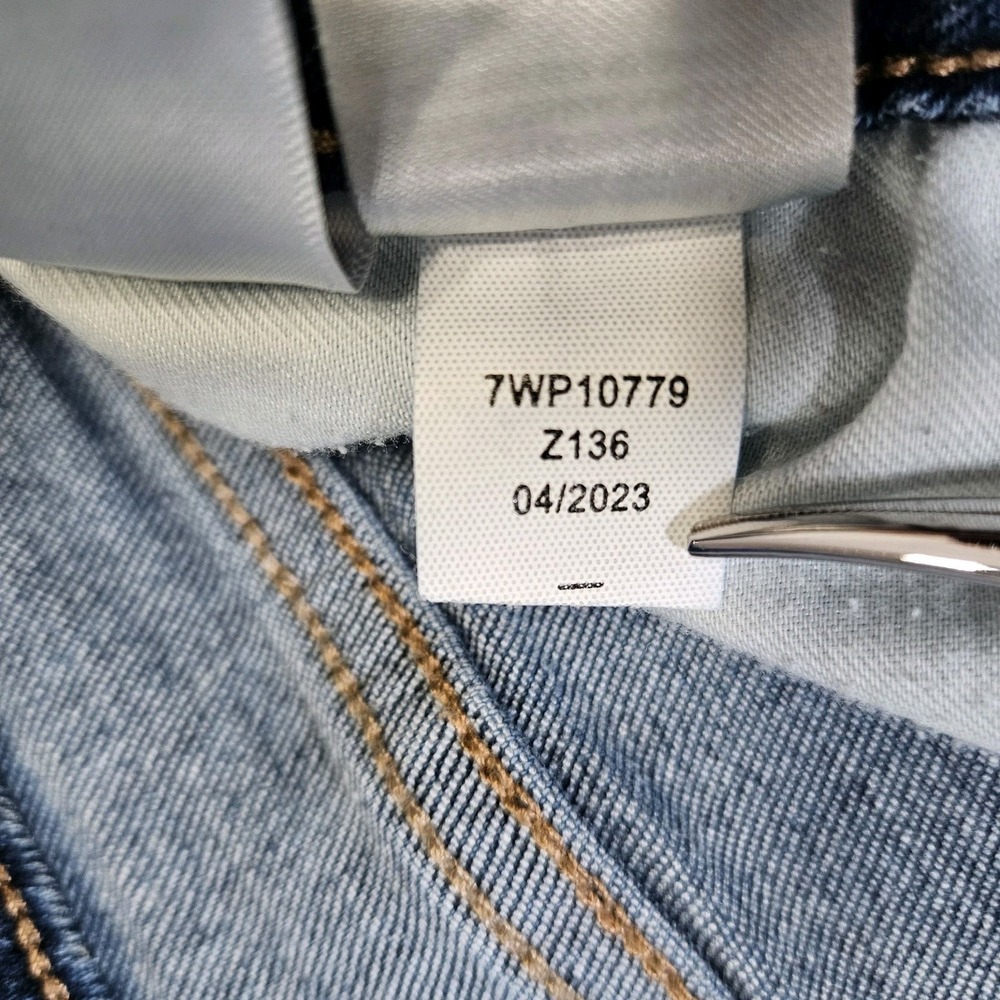 Lucky Brand Hayden Skinny Jeans Womens Size 14/32 Dark Wash Mid Rise - Picture 5 of 15